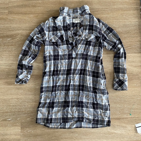 Current Elliot vintage flannel dress - Picture 1 of 4